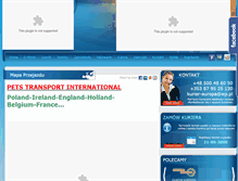 Tablet Screenshot of kuriereuropa.com.pl
